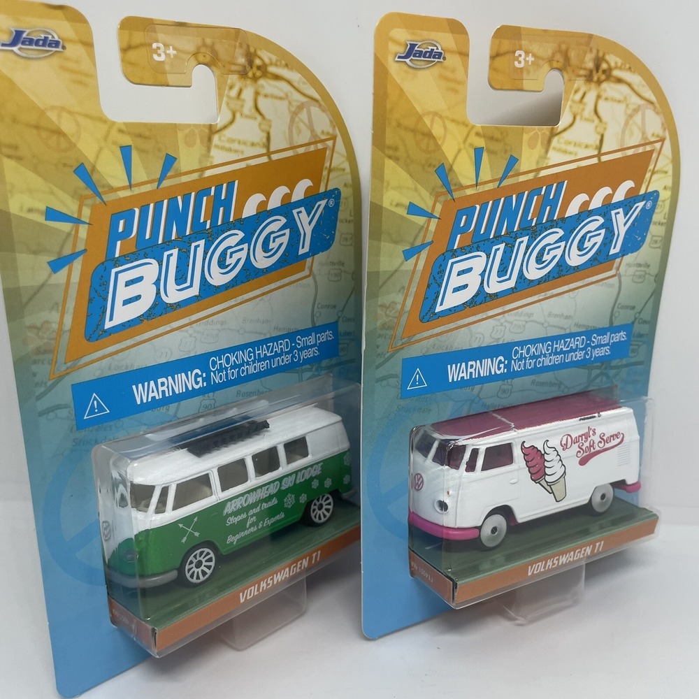 2021 Jada Punch Buggy VW Volkswagen Darrell Soft Service Arrowhead Ski Lodge New - Picture 3 of 4
